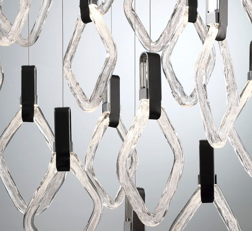 CATANIA 10102-01, 8 Light Round LED Chandelier